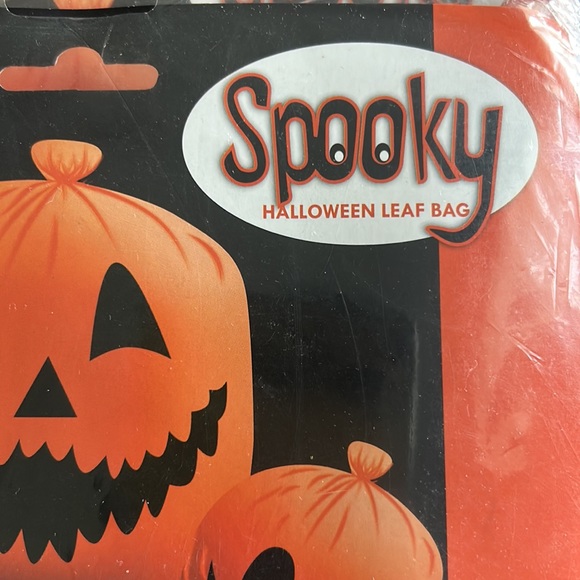 ๐๐๐ 9 pk - Heavy Duty Halloween Pumpkin Face Bags - Picture 3 of 8